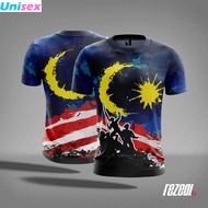 Baju Merdeka 2024 Edition Baju Jersey Merdeka Breathable Comfortable Casual Basketball Jersey