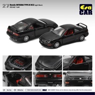 ERA CAR 1/64 #27 HONDA INTEGRA TYPE-R DC2 LIGHT BLACK