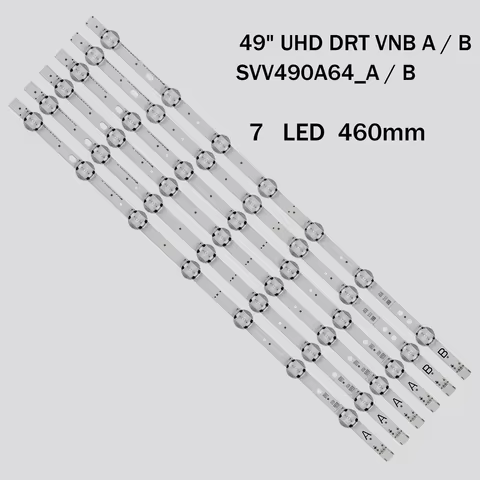 VES490QNDS VES490QNDL-2D-U11 N11 N12 SVV490A64-A B LED Backlight Strip DLED49287FHDCNTD 49UD8380 49U