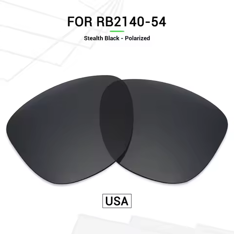 SNARK POLARIZED Replacement Lenses for RayBan Wayfarer RB2140 54mm Sunglasses - Multiple Options