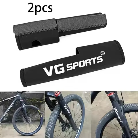 1Pair VG MTB Bike Front Fork Protective Pad Fork Frame Wrap Cover Guard Protector MTB Mountain Road 
