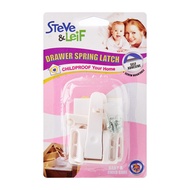 Steve & Leif Spring Loaded Latch For Drawer & Cabinet (2 Pcs) - Baby Safety