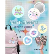 Pin button kpop lyrics Hearts2hearts/ Hearts2hearts Pin/ Aesthetic Pin Button/