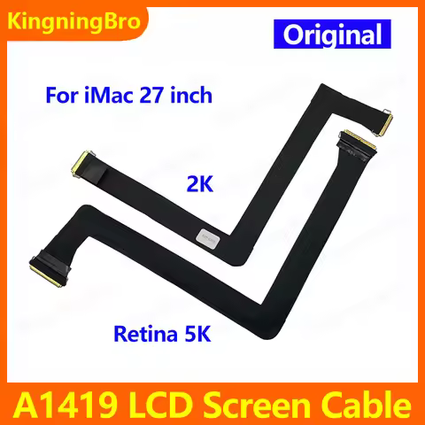 New LCD Screen Display Cable For Apple iMac 27" A1419 2012 2013 2014 2015 2017 Years