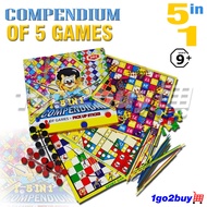 Hee Chess Compendium of 4 plus Pick-up Sticks = 5 Games ( HT1084 )