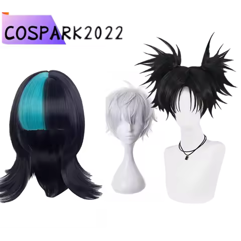 Choso Cosplay Wig Gojo Satoru Synthetic Hair Hoshi Kirara Disfraz Headwear Carnival Halloween Party 