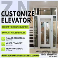 Small Elevator Lift Hydraulic Traction Elevator Two Three Four Five Six Family Household Home Buildi