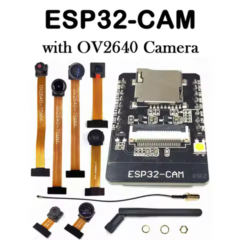 ESP32 CAM Original AI Camera Kit with OV2640 2MP Sensor 8MB PSRAM 2.4G WiFi Night Vision 650nm 850nm