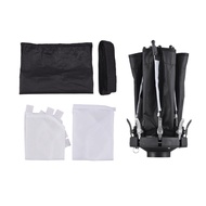Andoer 30cm/ 11.8in Mini Octagonal Softbox with Removeable Diffuser Cloth Honeycomb Grid Compatible 