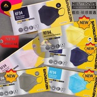 KF94 NEUTROVIS MEDICAL FACE MASK🔥New Arrival🔥( 100% ORIGINAL ) / NEUTROVIS 4PLY ADULT BLACK/PINK/DAR