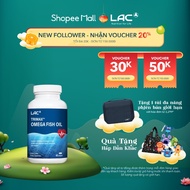 LAC Trimax Omega Fish Oil cardiovascular support omega supplement Fish Oil pills (60 pills)