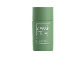 Masker Stik Green Tea  Terong Green Stick Mask Meidian Masker Tanah Liat Kosmetik Skincare masker wajah