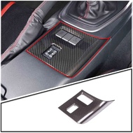 ฝาครอบปุ่มควบคุมความร้อนเบาะ สติ๊กเกอร์ตกแต่งสำหรับ Subaru BRZ Toyota 86 2022 อุปกรณ์ตกแต่งภายใน ABS