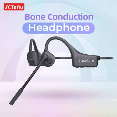 Bone Conduction Bluetooth Headphones Wireless Bluetooth Headset Gamer headphone Fast Charging Work E