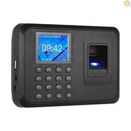 Biometric Fingerprint Password Attendance Machine Multi-language with 2.4 inch LCD Screen Employee M