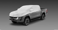 (ของแท้) ผ้าคลุมรถแบบครึ่งคัน โตโยต้า รีโว่ Toyota Hilux Revo Prerunner 4x4 & Rocco / D-CAB / C-CAB