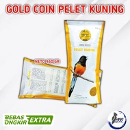 GOLD COIN PELET KUNING MAKANAN BURUNG MURAI KACER GOLD COIN MURAI 450GR