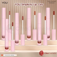 ️CitraCosmetic ️ You Simplicity Cotton Lip Clay Series