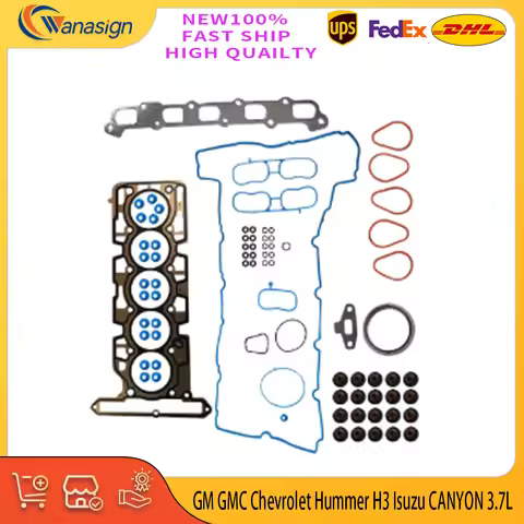 Engine Rebuild cylinder head Full gasket set For GM GMC Chevrolet Hummer H3 Isuzu CANYON 3.7L 07-12 