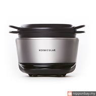 VERMICULAR Cast Iron Rice Pot (Regular Size) ★Color Variation Solid Silver/Seasalt White/Truffle Gra