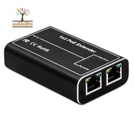 2 Port POE Extender, IEEE 802.3af/At PoE+ Standard, 10/100Mbps, POE Repeater 100 Meters(328 Ft), Ext