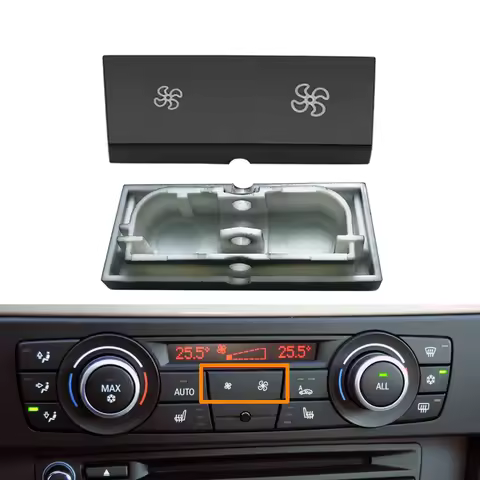 Car Air Conditioning Wind Volume Ac Fan Button For BMW 1 3 series E87 E90 E92 E93 E87 X1 E84 X3 F25 