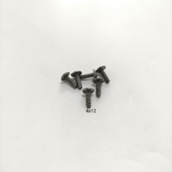 Rough Black Screw Bolts 4x12 4x16 5x16 5x20 S