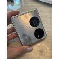 Huawei P50 Pocket GOLD Hand Phone Gadget + Huawei Watch 华为二手手机+手表