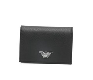 Emporio Armani 黑色銀包