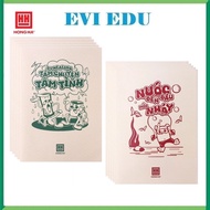 Lot of 5 horizontal notebooks Study Trendy 1473 / 1472 Hong Ha student notebook 1473 / 1472