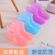 KY-# Children's Rain Shoes Korean Style Rain Boots Women's Outer Wear Short Soft Bottom Jelly Women's Non-Slip Shoe Cove