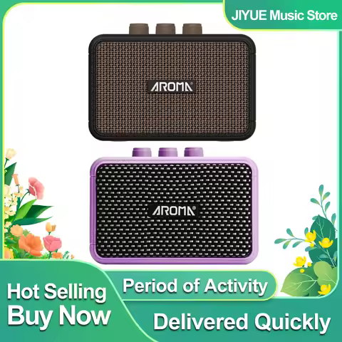 Aroma AG-04 Amplifier Mini Bluetooth Audio Portable Speaker professions Electric Guitar Amplifier 5W