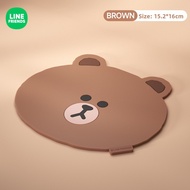 100% Authentic Line Friends Car Interior Accessories Anti Slip Mat Universal Anti-skid Pad Dirty-res