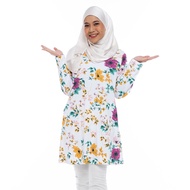 AQEELA Basic Muslimah T-Shirt -Yellow (aq1002d)