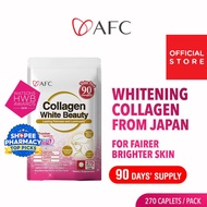 AFC Collagen White Beauty with Glutathione for Skin Whitening Fair & Bright Complexion—Dark Spots Ac