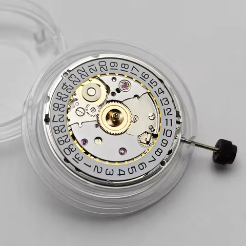 Genuine HK PT5000 Automatic Watch Movement Silver Version Premium Clone ETA 2824 High Precision 25 J