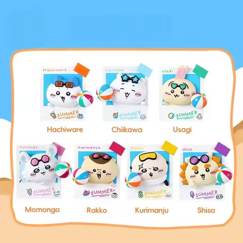 Summer 3D Chiikawa Cartoon Fridge Magnets Anime Cute Usagi Hachiware Rakko Refrigerator Magnets Home