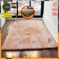 Plain Rasfur Fur Carpet 200x120x4.5cm thick fur carpet/ overall 4.5cm non-slip/