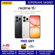 Realme 15T 5G Smartphone | 8/12GB RAM + 256GB ROM | Original Realme Malaysia