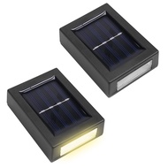 Tech-Outdoor Garden Solar Wall Lights Up and Down Waterproof Wall Lights Decorative Wall Lights Gard