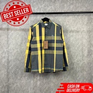 KEMEJA Imported BURBERRY SHIRT / BURBERRY MIRROR SHIRT / IMPORTED BURBERRY LONG SHIRT / MIRROR SHIRT