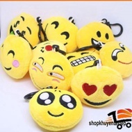 [40 Models]- Stuffed smiley face icon keychain