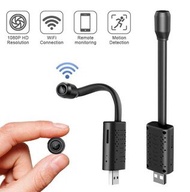 手機遠程USB攝像頭wifi家用網絡監控迷你監控錄像機