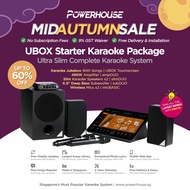 [SG] Powerhouse Slim Starter Home Karaoke System + Touchscreen Jukebox KTV System / Karaoke Box - Ka