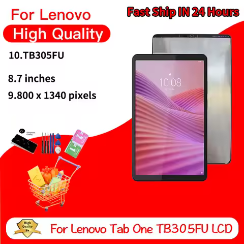 8.7' New For Lenovo Tab K9 TB305XU TB305 LCD Display Touch Screen Digitizer Assembly For Lenovo Tab 