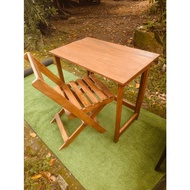 WOODEN FOLDING DESK TABLE 80CM X 50CM X 70CM DINING TABLE STUDY TABLE