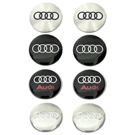 20 40 60 100 Pcs 56mm 65mm For TT Q3 Q5 Q7 A1 A3 A4 A5 A6 A7 A8 Car Wheel Hub Center Caps Sticker Ri