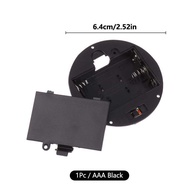 New 1/3Pcs 3 AAA/AA 4.5V Battery Case With Switch Cover Embedded Battery Holder Battery Storage Boxe