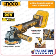 INGCO Cordless Angle Grinder 4" 20V CAGLI21104 | CAGLI1001 | CAGLI261021 INPTCL