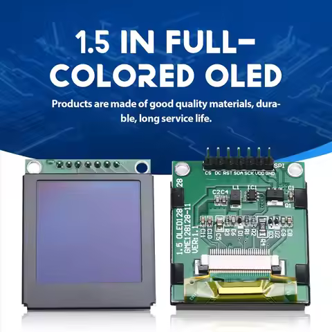 L77A 1.5 inch Full Color OLED Screen LCD LED Display Module 128x128 SPI Serial Port Interface SSD135